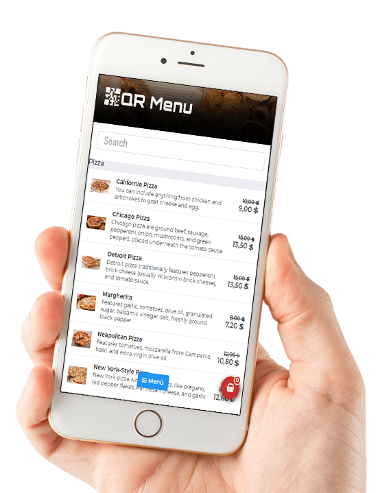 QR Menu - AKINSOFT MyFranchise
