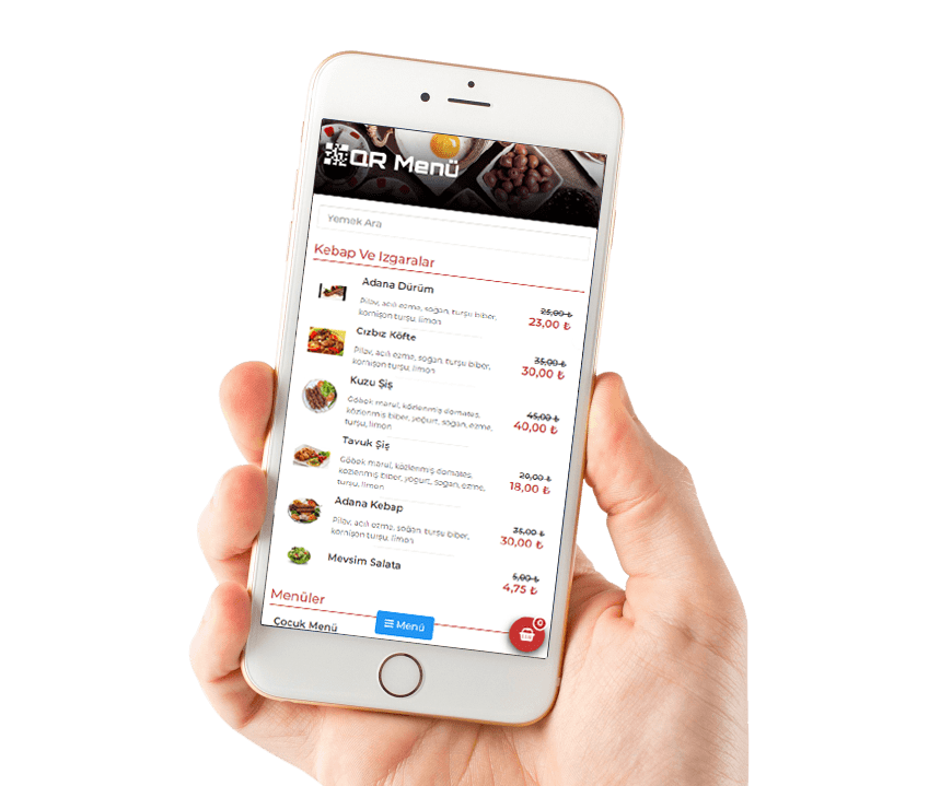 QR Karekod Menü - AKINSOFT MyFranchise